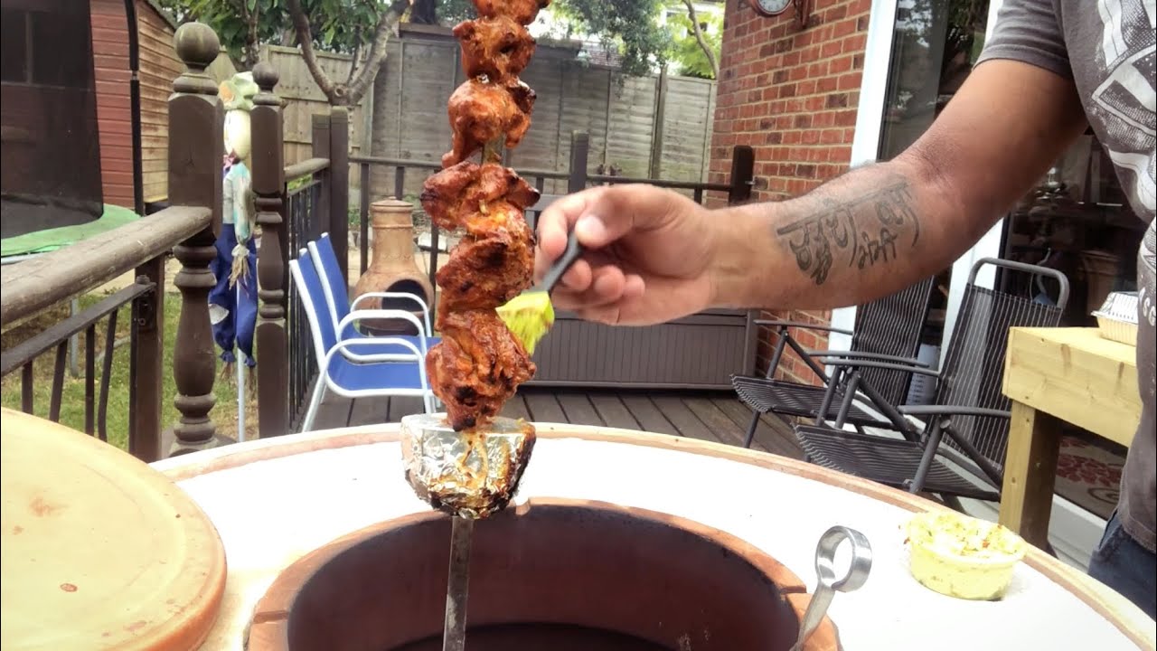 Homemade Tandoor Oven - Amazing Tandoori Chicken & Naan Bread!!!