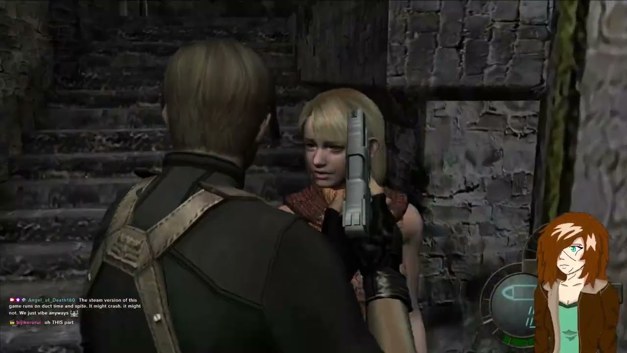 RE4 (2005) - Salazar's right hand comes off!? D: