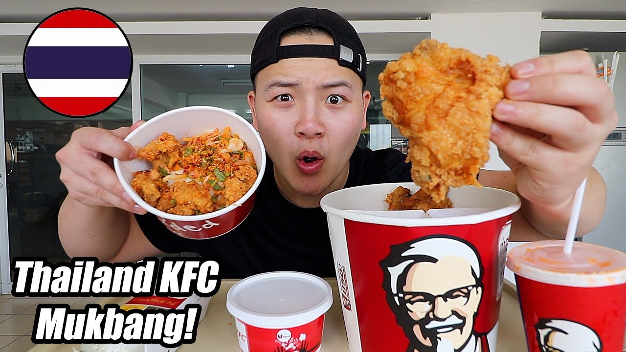 THAILAND'S KFC TASTE TEST! THE BEST KFC IN THE WORLD? (Mukbang)