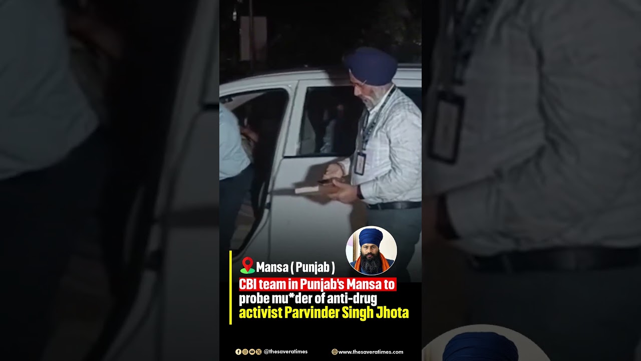 CBI team in Punjab's Mansa to probe murder of anti-drug activist Jhota