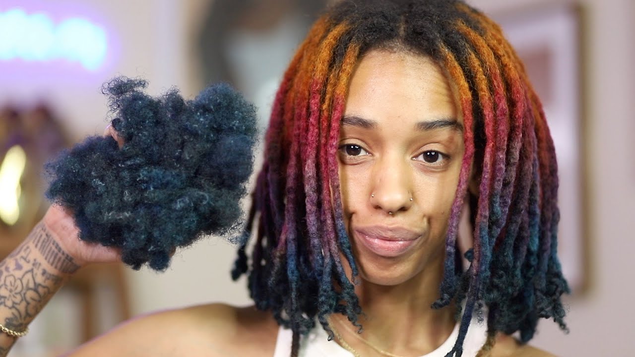 I COMBED OUT MY LOCS!! | Curly Ends