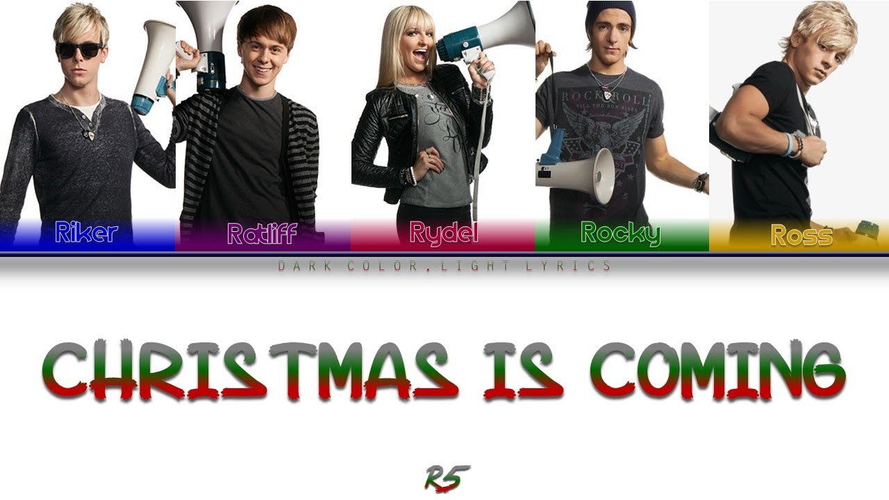 R5 'Christmas Is Coming' Lyrics [Color Coded ENG_ESP]