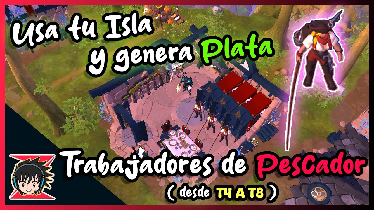GUIA DE TRABAJADORES DE PESCADOR - CUANTA PLATA GENERAMOS CON DIARIOS T4 A T8 UN DIA COMPLETO