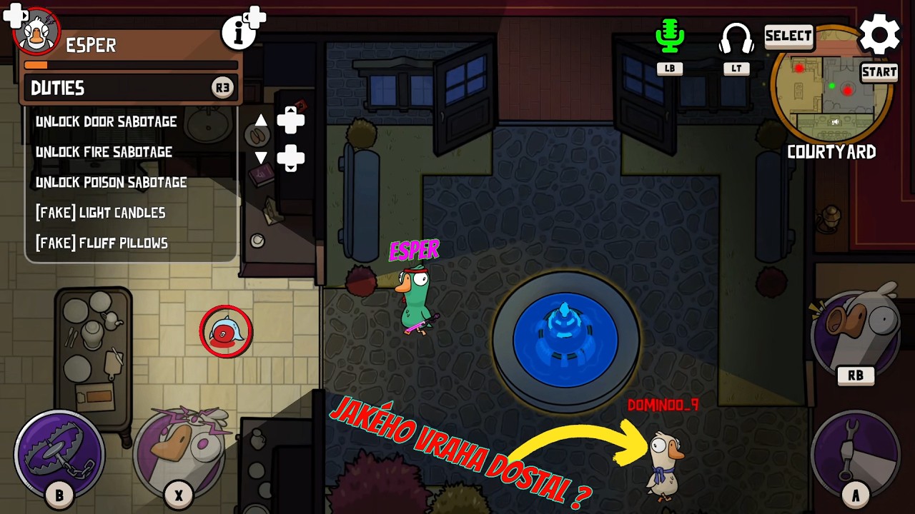 Nevím kdo je Mimic, ale vím kdo Mimic Není 😱🤫  // Goose Goose Duck  Feat. Dominoo