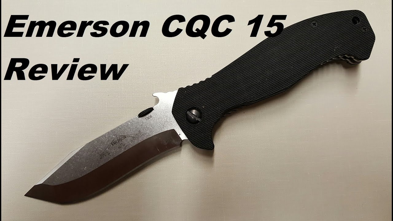 Emerson CQC 15 Review