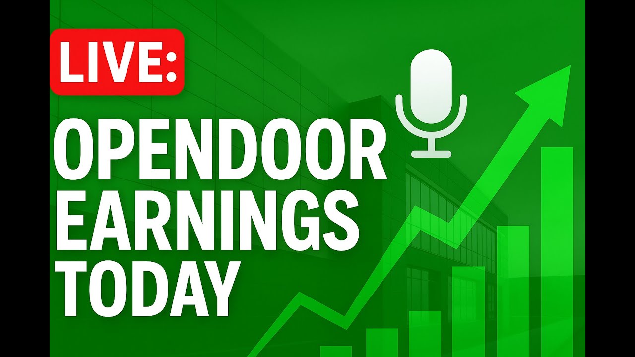 LIVE: Opendoor ($OPEN) Earnings & Call | Full Breakdown & Market Reaction