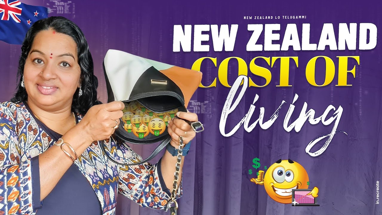 Cost of Living in New Zealand 2023 || New Zealand Telugu Vlogs || Expensive? || Monthly expenses
