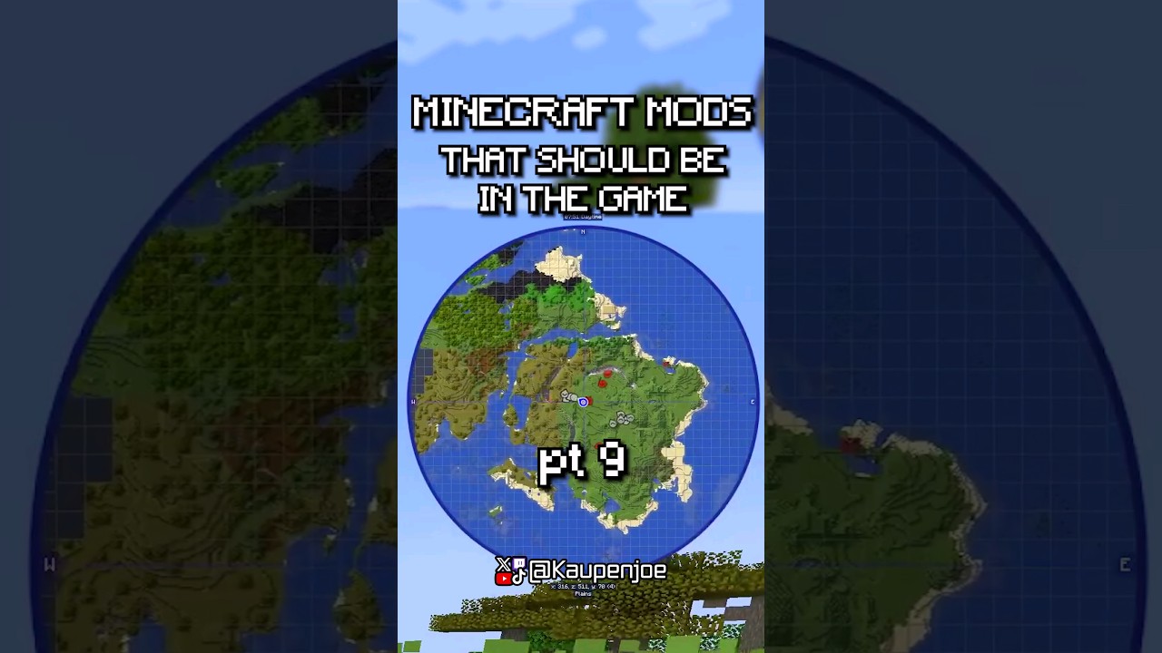 Minecraft Mods That Should Be In The Game Part 9: JourneyMap