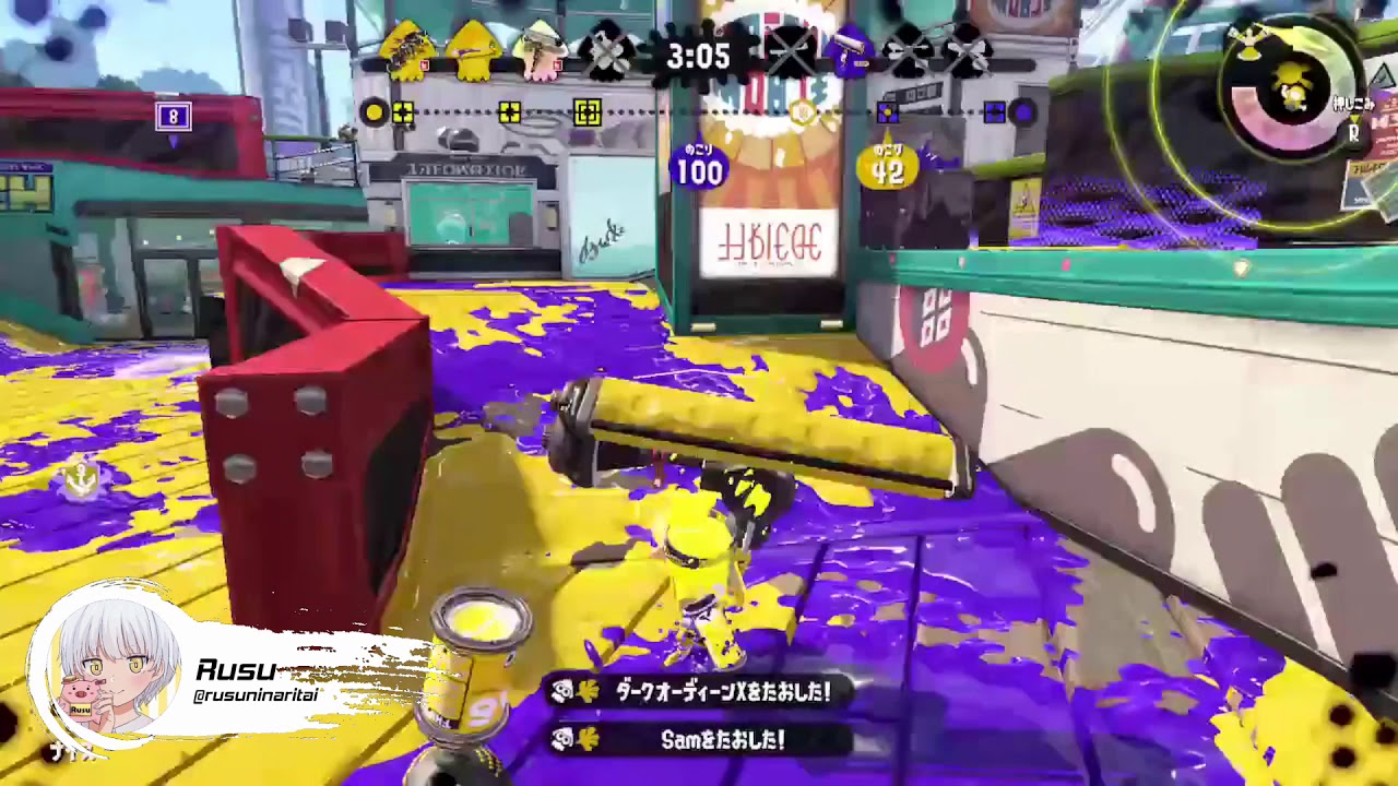 ダイナモ全1が魅せる爽快キル集[XP2974][Splatoon2][スプラトゥーン2]