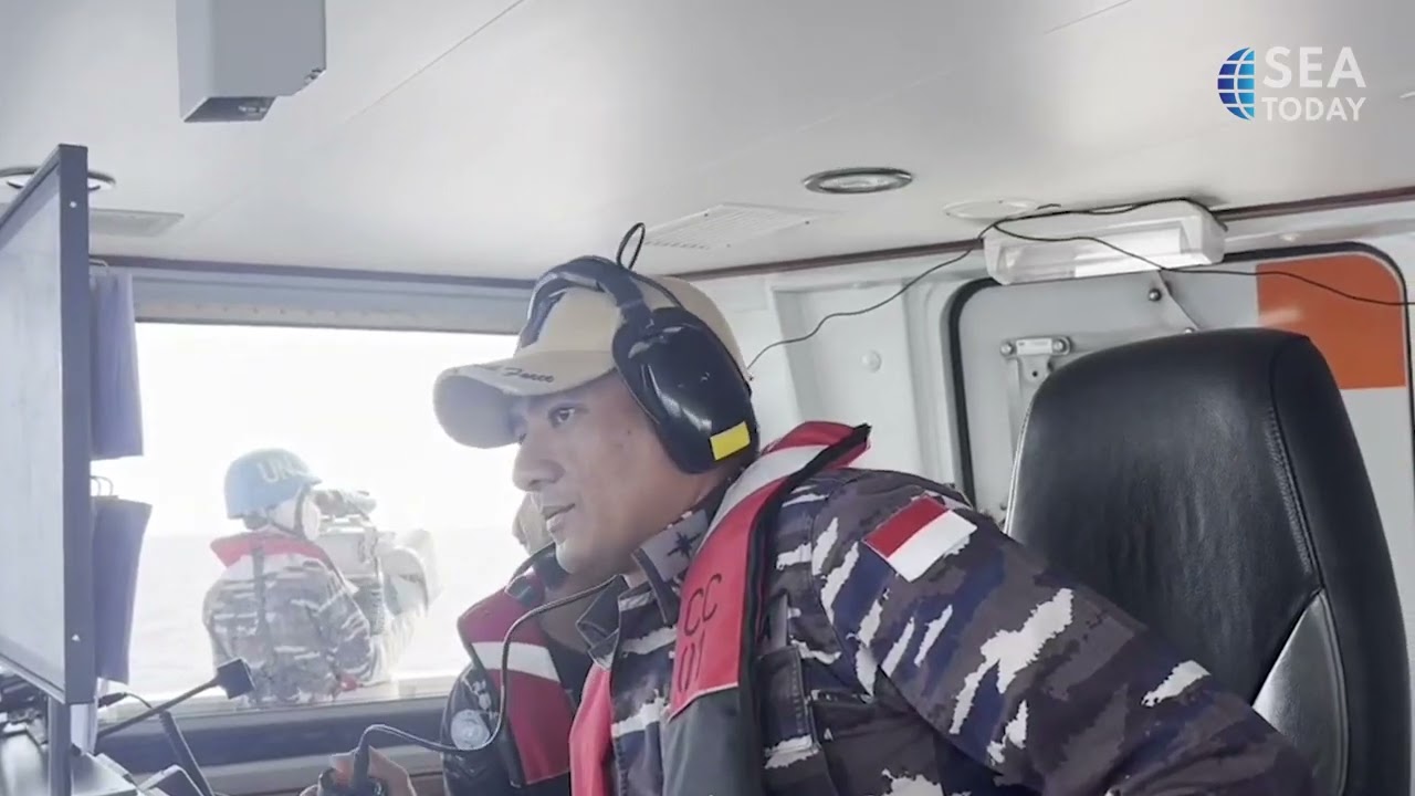 KRI Frans Kaisiepo-368 Tests Weapon System