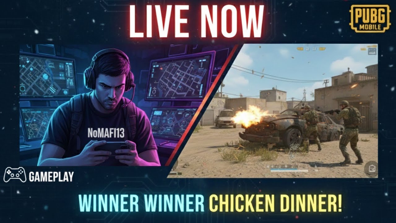 PUBG Mobile Emulator live w NoMAFi13
