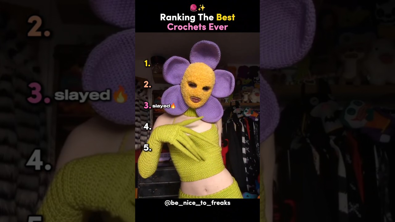 Ranking The BEST Crochets Ever 🧶✨ Part 3 #usa