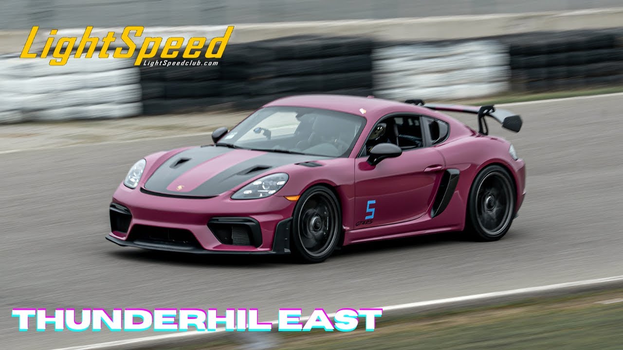 Thunderhill East | Porsche 718 Cayman GT4 RS (A dream come true)