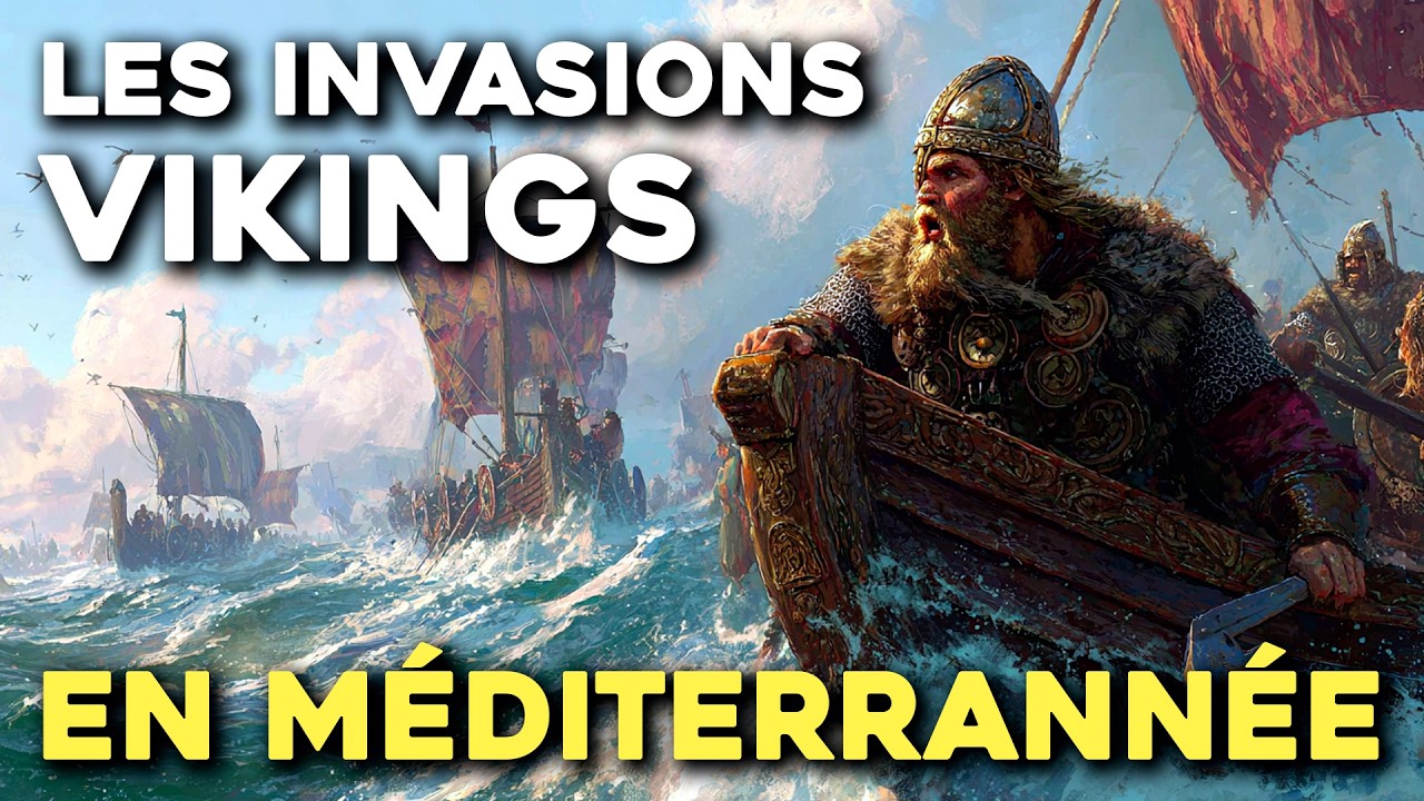 Les Invasions VIKINGS en Méditerranée (Ils ont même attaqué le Maghreb !) ⚔️