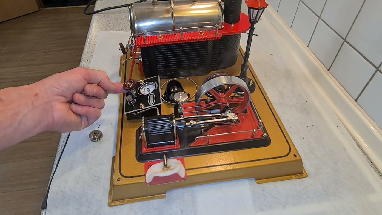 Dampfmaschine Wilesco Modell D24 Elektrisch komplett neu aufgebaut viele Neuteile 😁😁😁😁😁