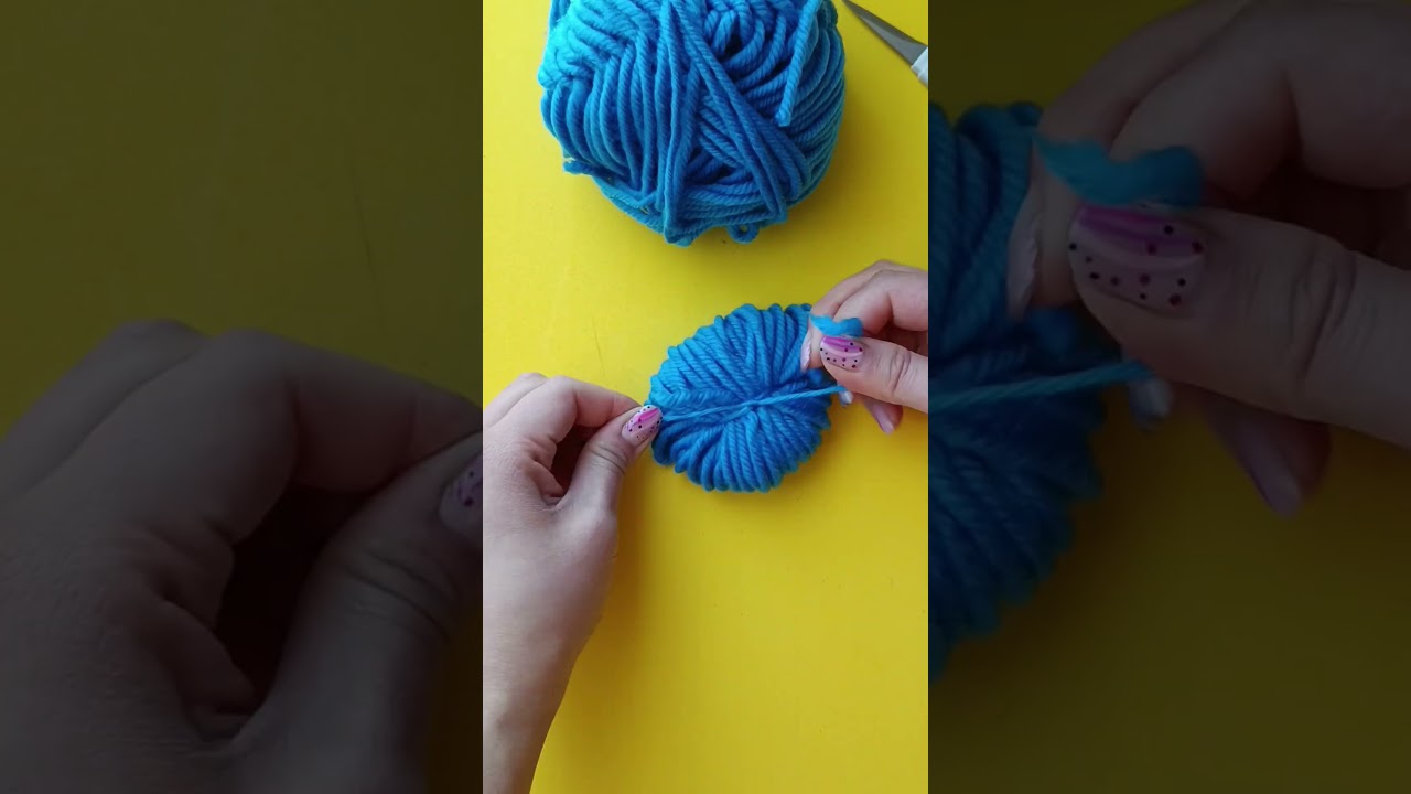 C&oacute;mo hacer un Pomp&oacute;n de Stitch #manualidades #manualidadesfaciles #diy