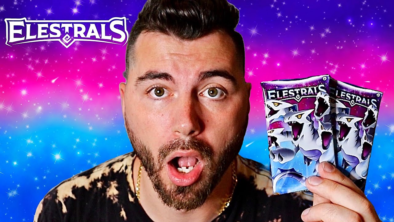 IS ELESTRALS the BEST NEW TCG!? Booster Pack Opening