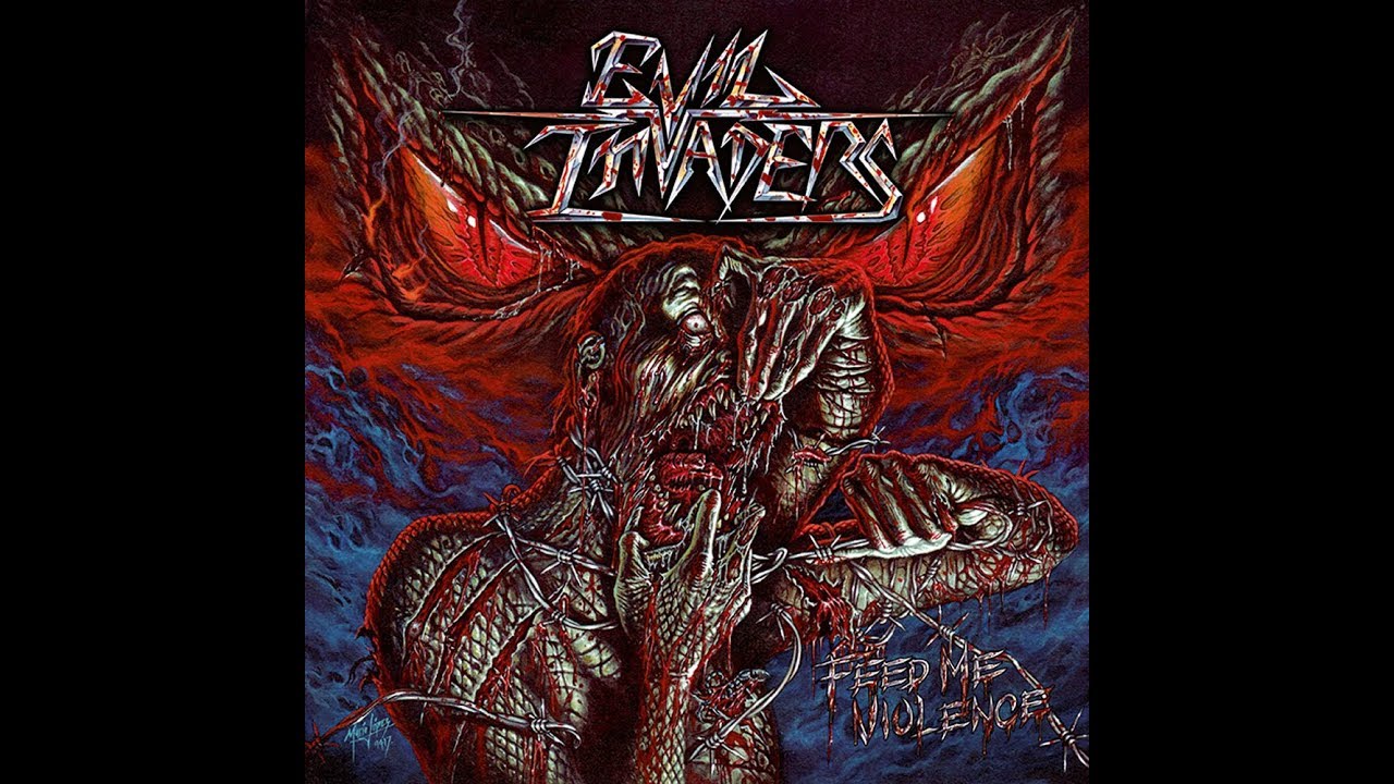 EVIL INVADERS Feed Me Violence (full album)