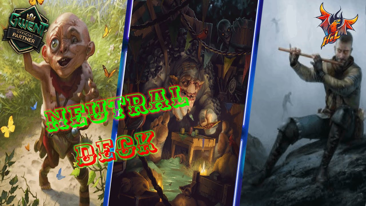 Gwintowe Wyzwania : Full Neutral Deck - SK - Nawałnica Ciosów (Gwent)
