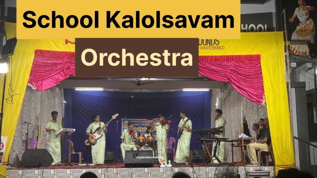 Orchestra | Vrundavadyam HSS | School Kalolsavam 2025 | Palakkad Revenue District