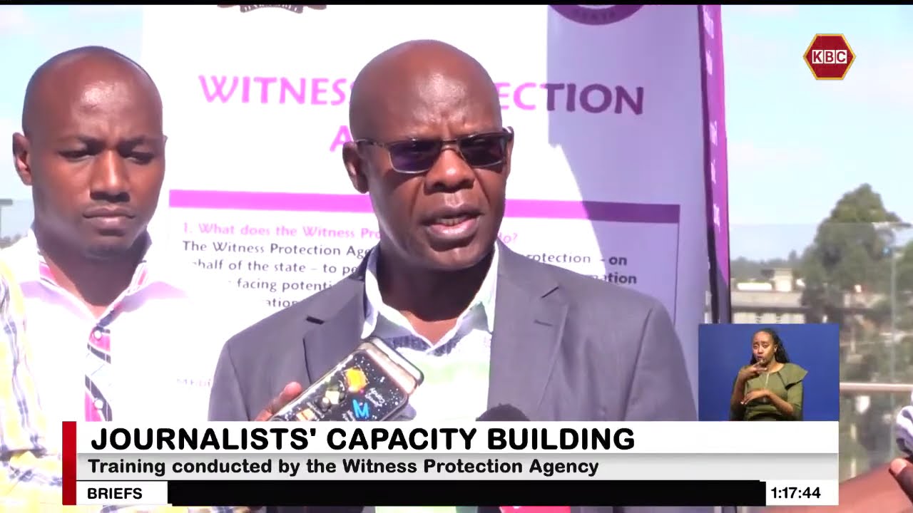 Journalists in Eldoret equipped with witness protection skills