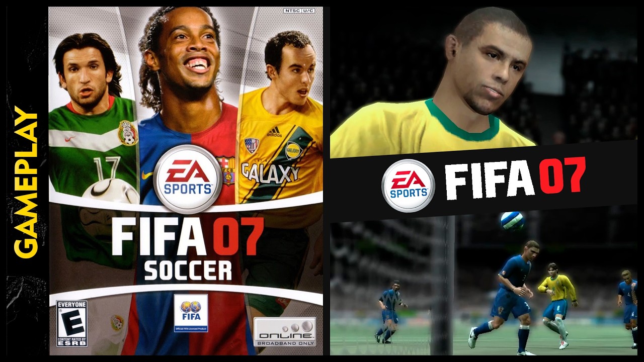 FIFA 07 (Brasil x Croatia)(Gameplay) #08