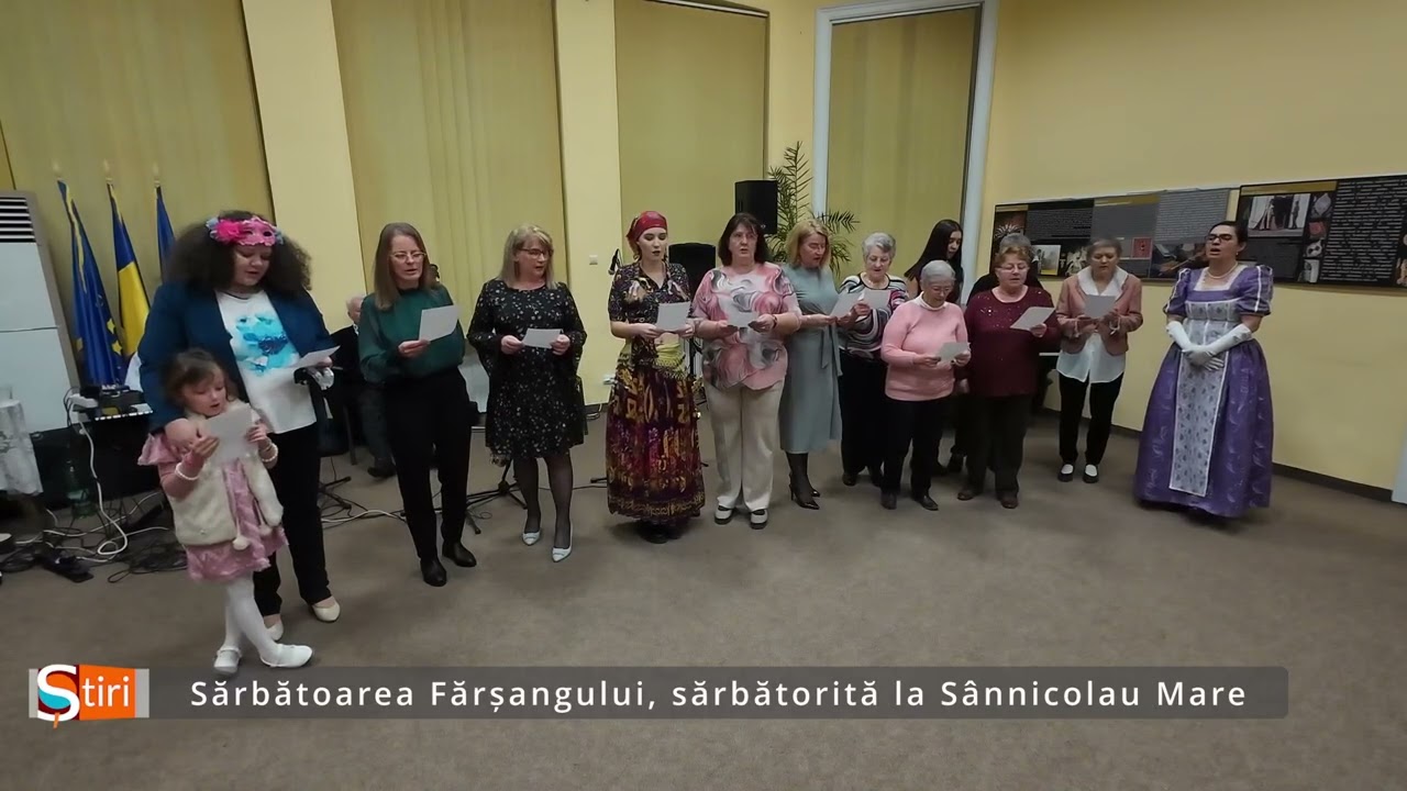 Fărșang, sărbătorit la Sânnicolau Mare