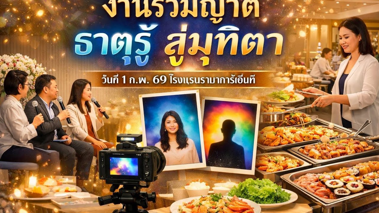 EP995 งานรวมญาติธาตุรู้ สู่มุทิตา ช่วงที่ 1