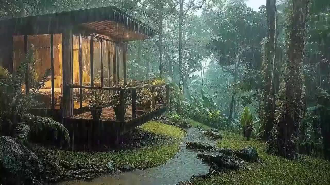 Extreme Rain and Thunder Audio That Pushes Your Brain Into Sleep Mode