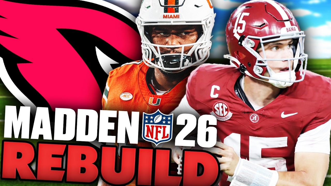 I Drafted The #1 Overall Player in The Draft! Madden 26 Arizona Cardinals Rebuild