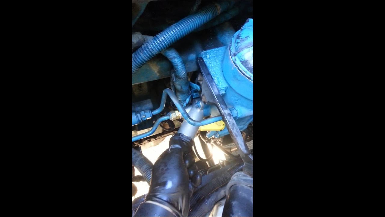 Dt466 prime fuel pump