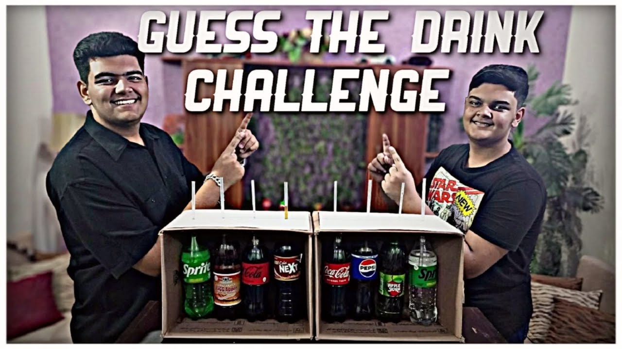 Guess the Drink Challenge | Soft Drinks Edition