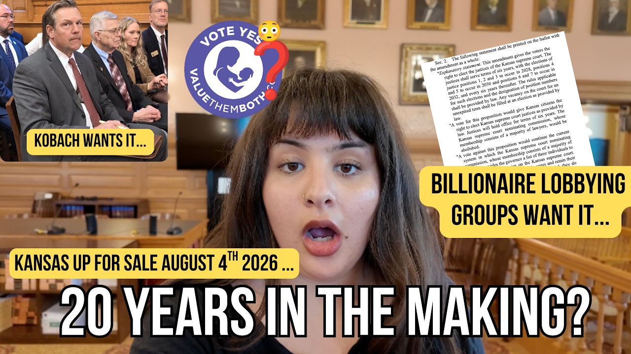 I Explain the 2026 Kansas August Amendment...