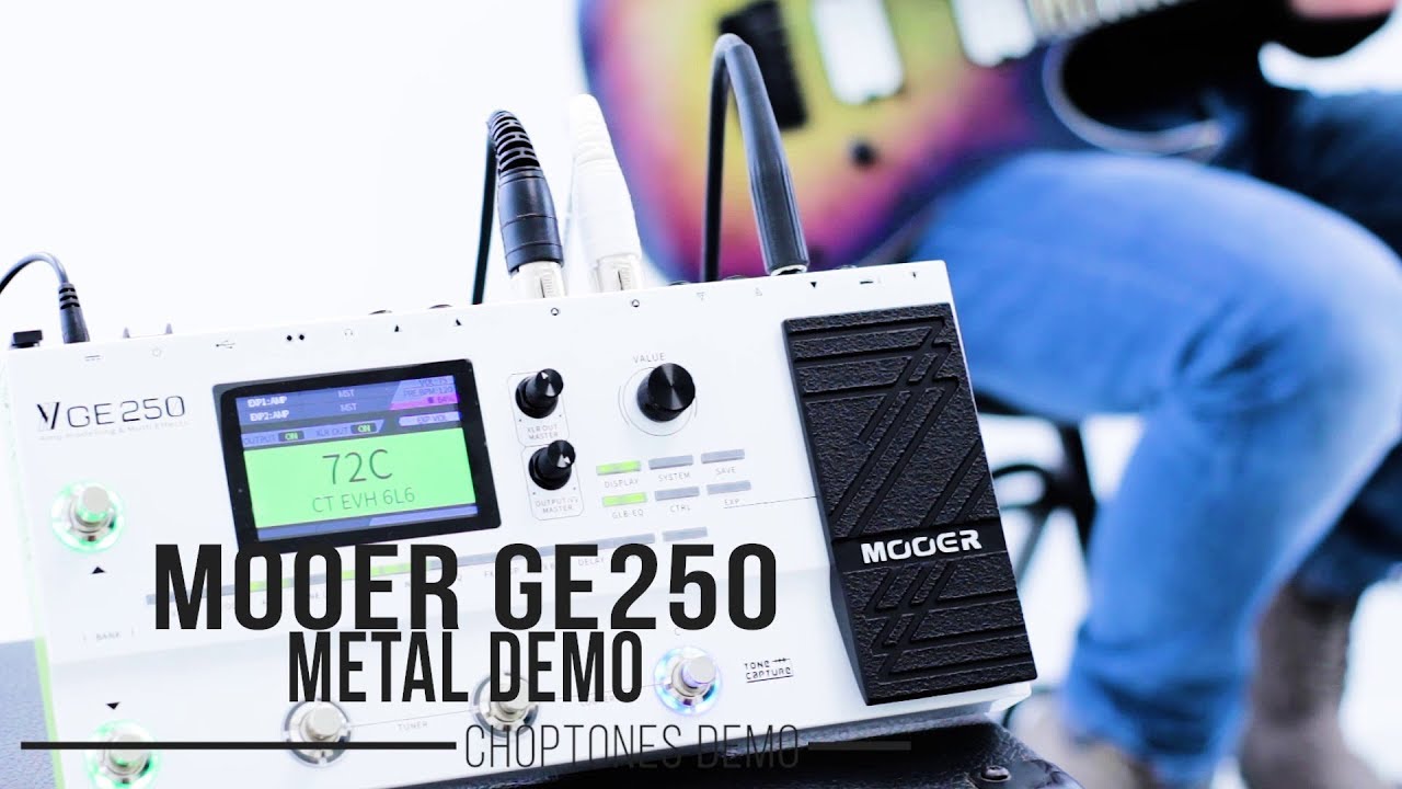 Mooer GE250  | Metal Demo