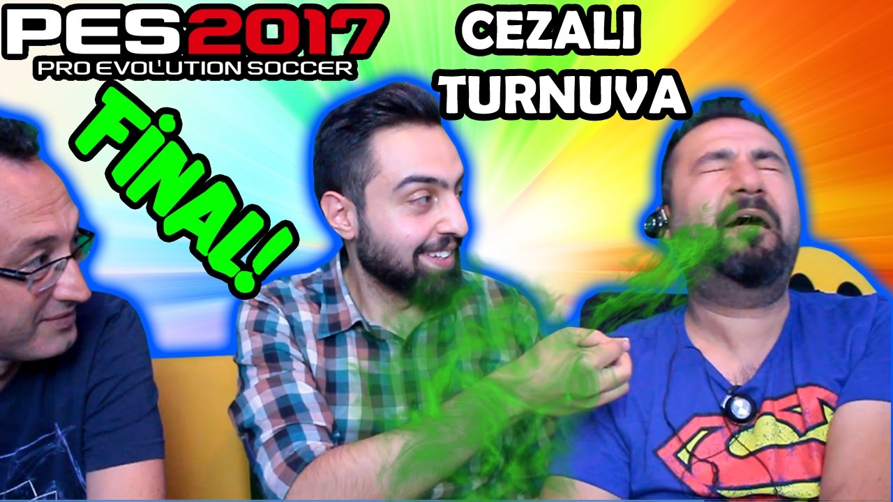 PES 2017 CEZALI TURNUVA FİNAL! | 3 KİŞİ KAPIŞIYORUZ!