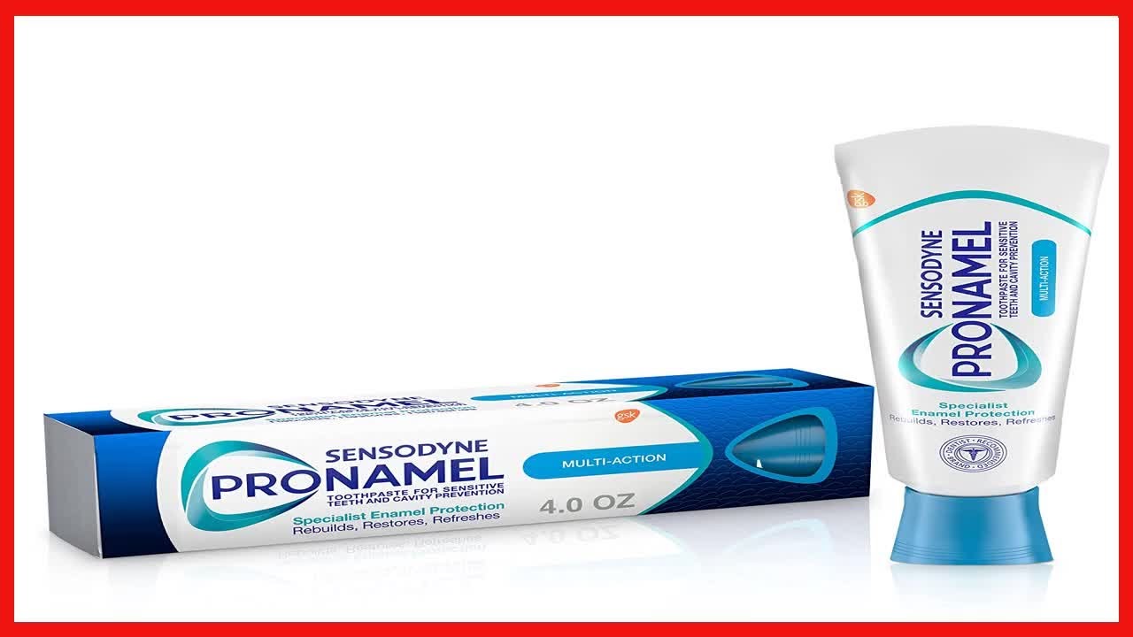 Great product -  Sensodyne Pronamel Multi-Action Enamel Toothpaste for Sensitive Teeth, to Reharden