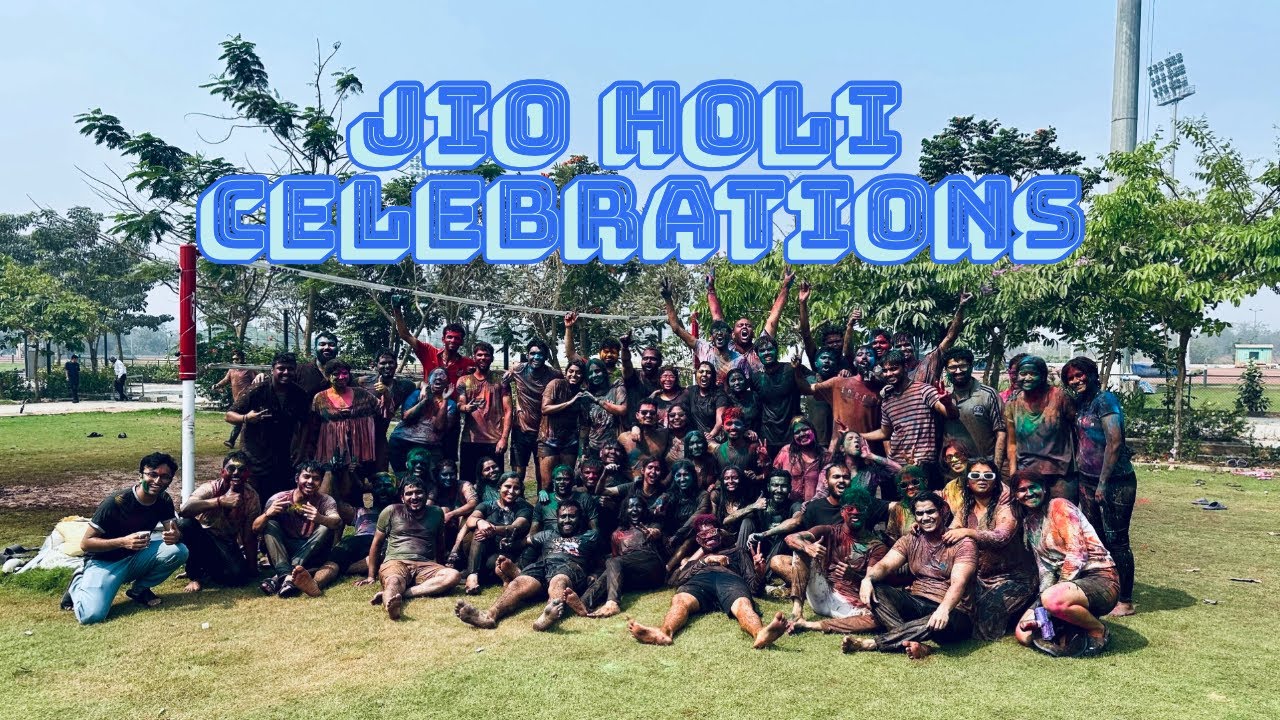 Festival of Colors at @Jio_Institute  | Holi 2025 Highlights