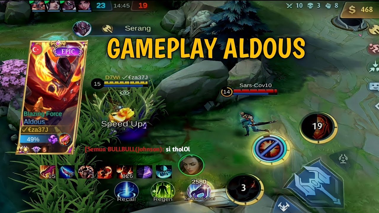 CARA BERMAIN ALDOUS YANG BENAR 2022 || GAMEPLAY ALDOUS