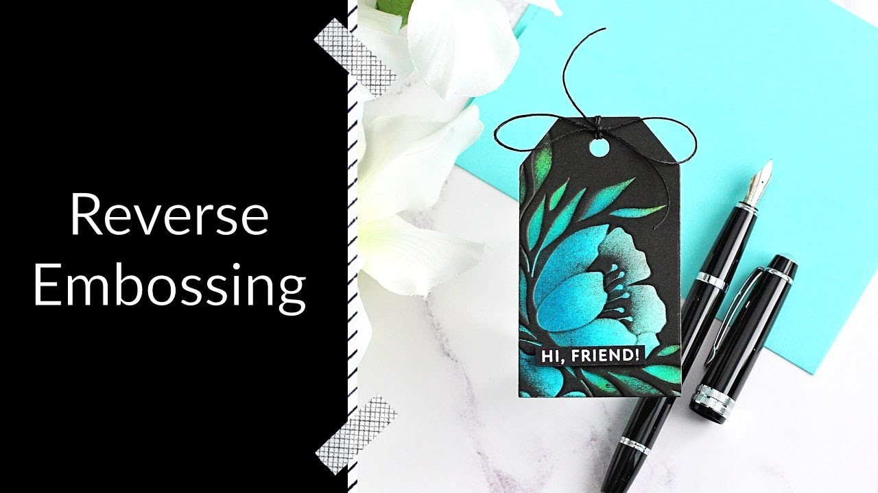 Creative Ways to Use the Back of Embossing Folders | Terrific Tags with Michelle