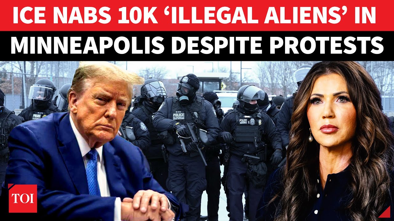 ICE ‘BEATS’ American Anger, Agents Arrest 10,000 Migrants In Minneapolis | Noem Drops Bombshell
