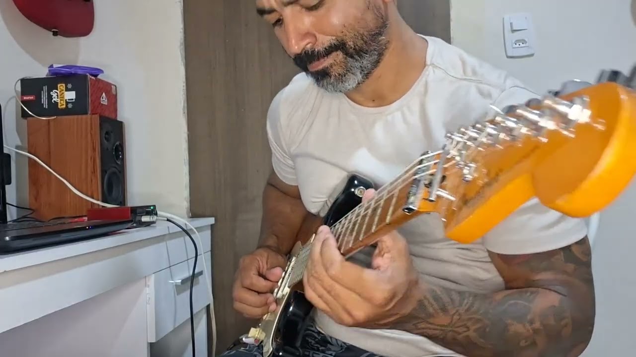 Stuck on you (guitarra instrumental,solos ..