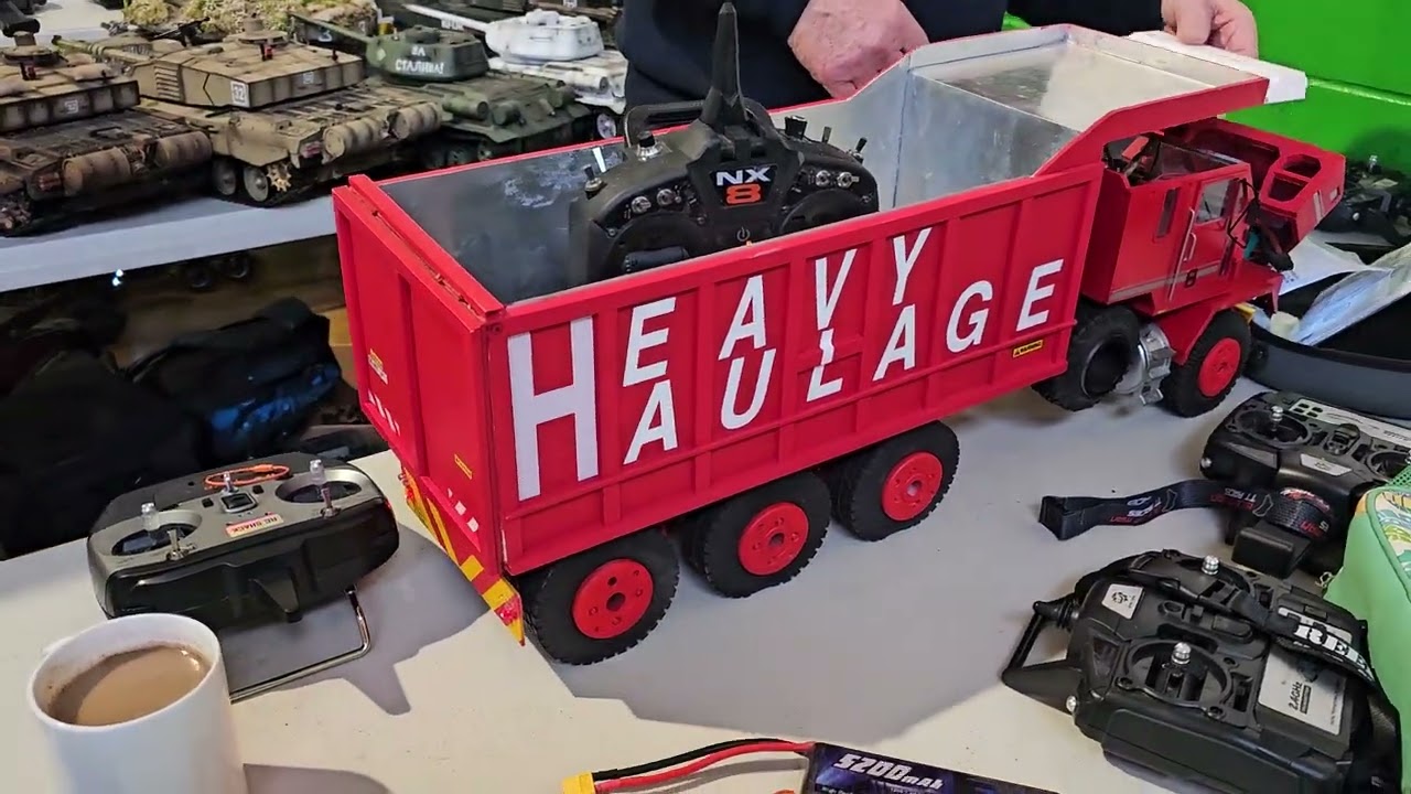 Dorset Rc Construction and Truck club meet 25.1.26 Part 2 with some of the RC Shack Crew