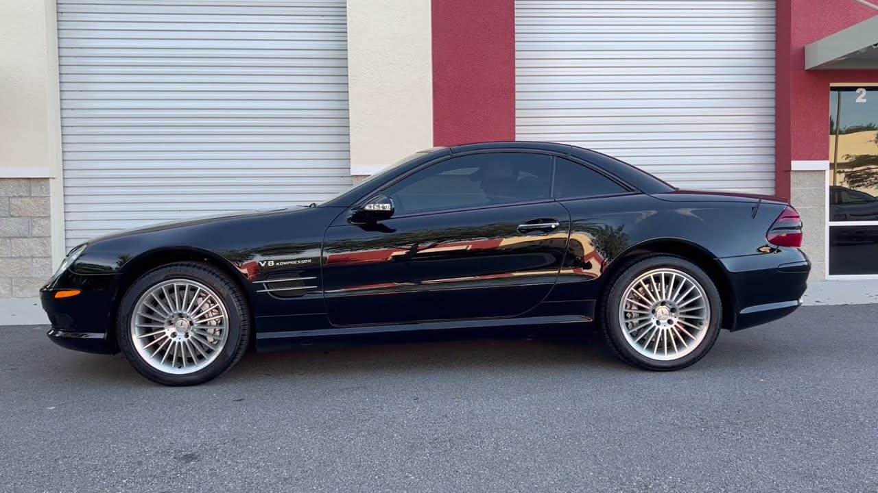 2003 Mercedes Benz SL55 AMG Top Operation and ABC Suspension Operation 07132023