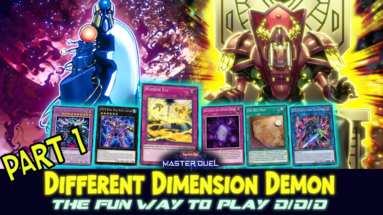 MASTER DUEL | D/D/D deck - mastering DDD deck the fun way!