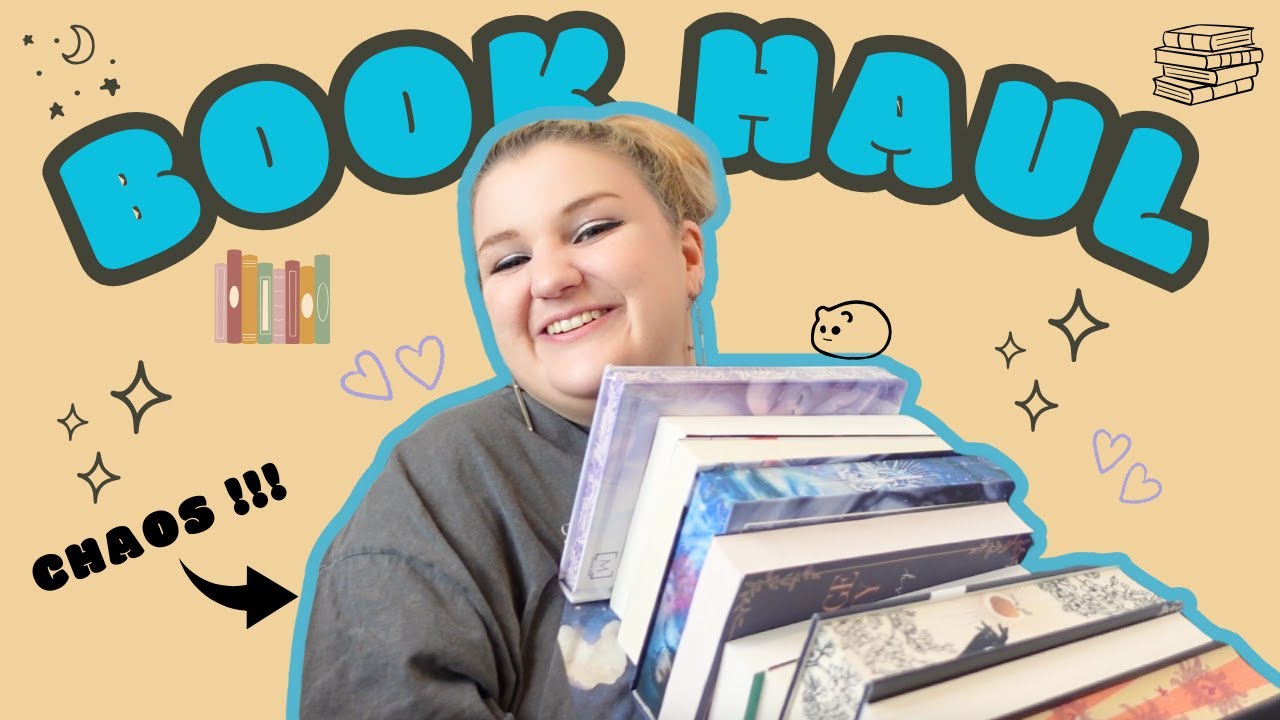 BOOK HAUL DU CHAOS AVANT LE RANGEMENT 📖