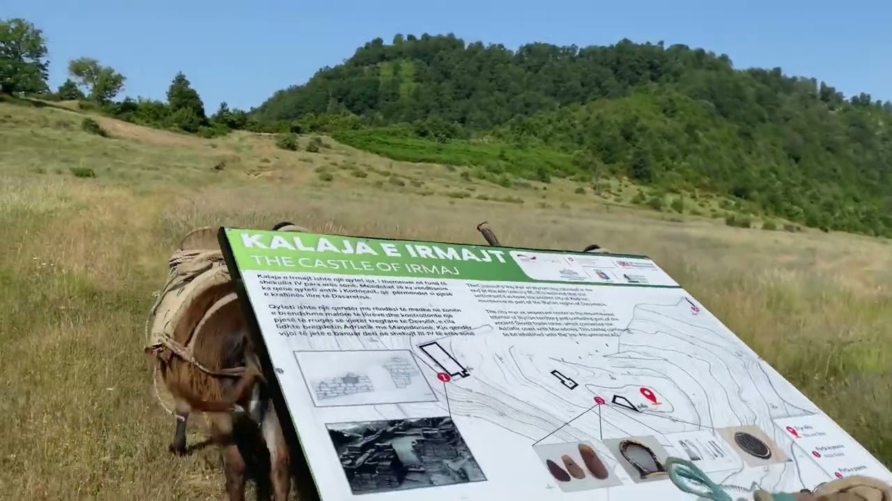 Sulova e Sipërme, Kalaja e Irmajt, Tabelat informuese