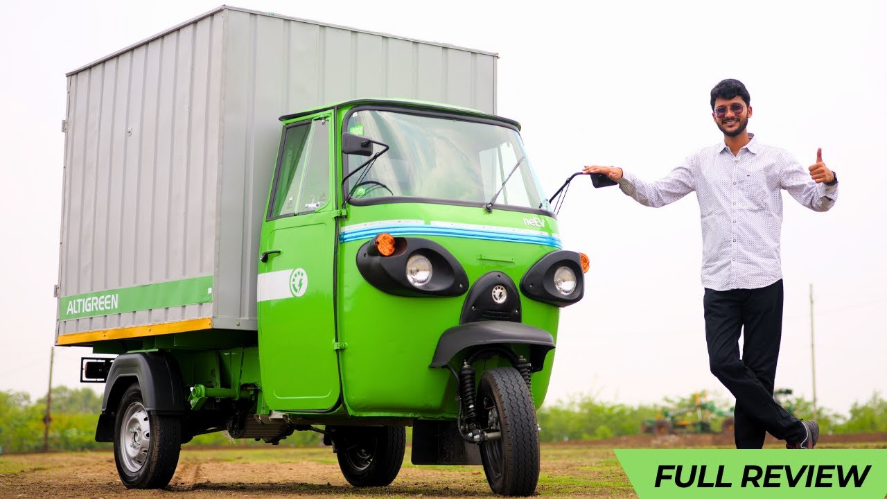 2023 New Altigreen Electric Cargo Rickshaw Full Review | Price | Range | EMI | Specifications