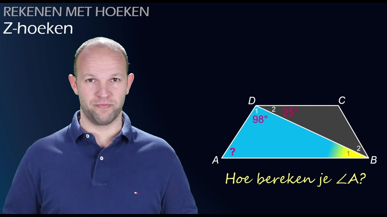 Rekenen met hoeken - Wat zijn Z-hoeken en hoe reken je ermee? (havo/vwo 1) - WiskundeAcademie