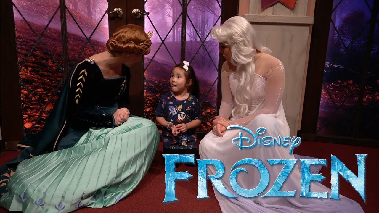 Disney California Adventure - Anna & Elsa Frozen Fun Character Meet and Greet