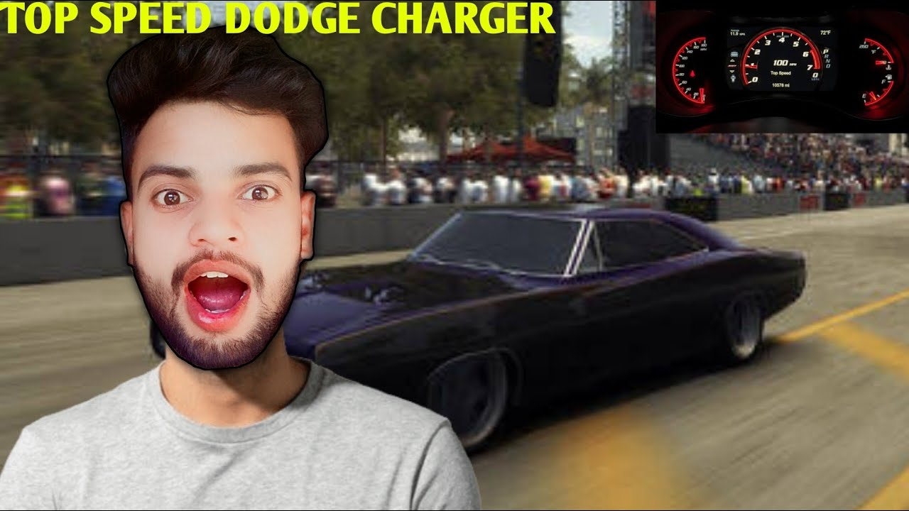DODGE CHARGER TOP SPEED CHECK |DRIVE ZONE ONLINE|